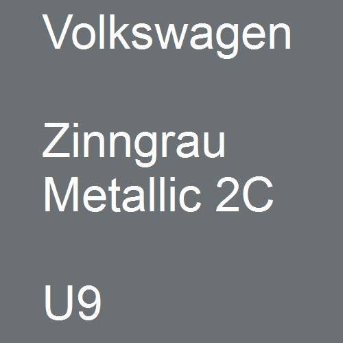 Volkswagen, Zinngrau Metallic 2C, U9.